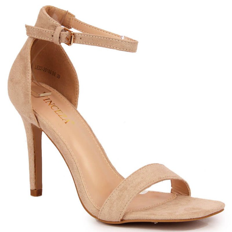 Sandaalit korkokenällä Vinceza W JAN81B beige