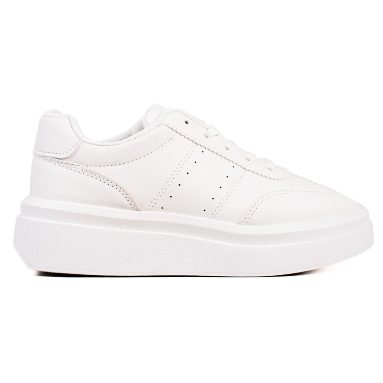 TRENDI Mukavat valkoiset lenkkarit valkoinen