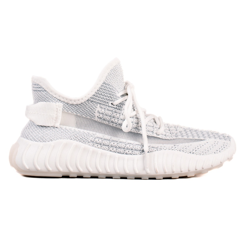 TRENDI Urheilukengät verkkokankaalla valkoinen