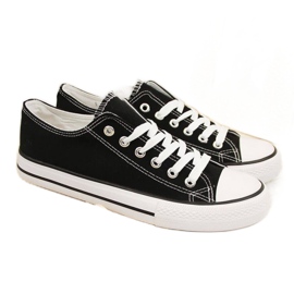 Tekstiiliset matalat tennarit Atletico W ATC266A mustat