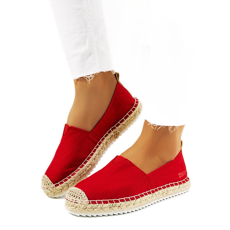 Red Big Star naisten espadrillit HH274494 punainen