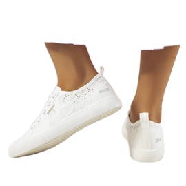 Valkoiset pitsilenkkarit Big Star W274925 valkoinen