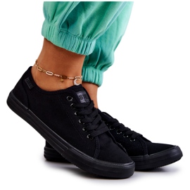 Naisten matalat tennarit Big Star JJ274066 musta