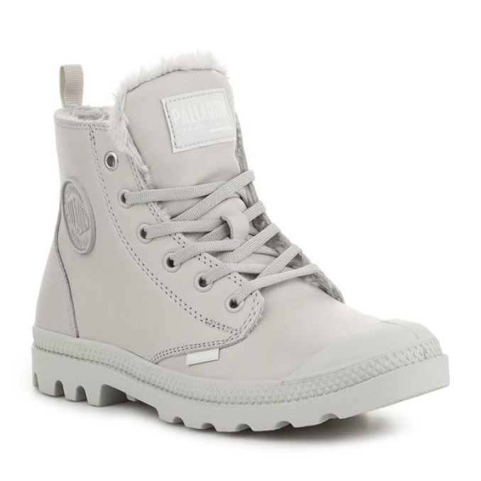 Palladium Hi Zip Lth SW 97223-055 kengät harmaa