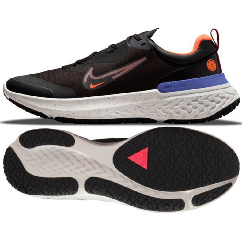 Nike React Miler 2 Shield M DC4064 003 juoksukenkä musta