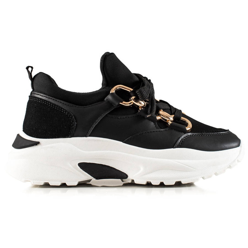 TRENDI Muodikkaat lenkkarit musta