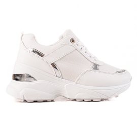 Diamantique Tyylikkäät lenkkarit lavalla valkoinen