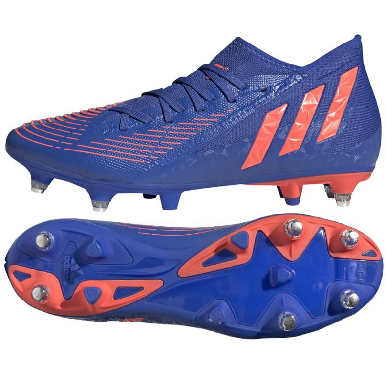 Adidas Predator Edge.3 Sg M GW4870 jalkapallokengät sininen sininen