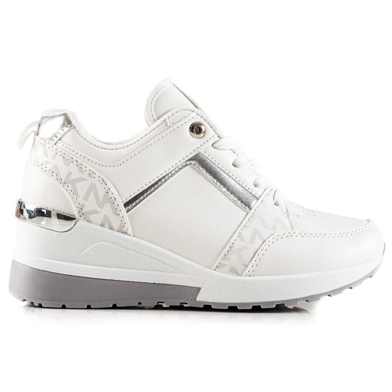 TRENDI Tyylikkäät kiilakengät valkoinen