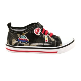 American Club Amerikkalaiset lenkkarit lasten kengät nahka sisäosa TEN54 / 22 Moro beige musta