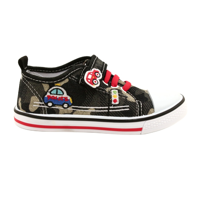 American Club Amerikkalaiset lenkkarit lasten kengät nahka sisäosa TEN54 / 22 Moro beige musta