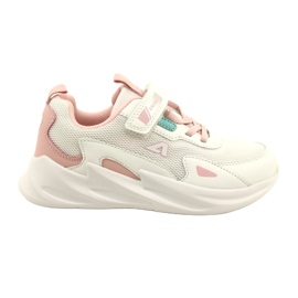 Muodikkaat American Club AA22/22 valkoiset urheilukengät valkoinen