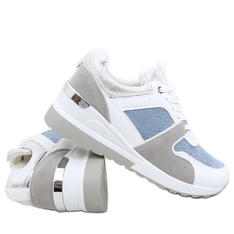 Adan Blue wedge -urheilukengät sininen monivärinen