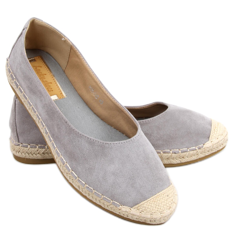 Camino Grey naisten espadrillit harmaa