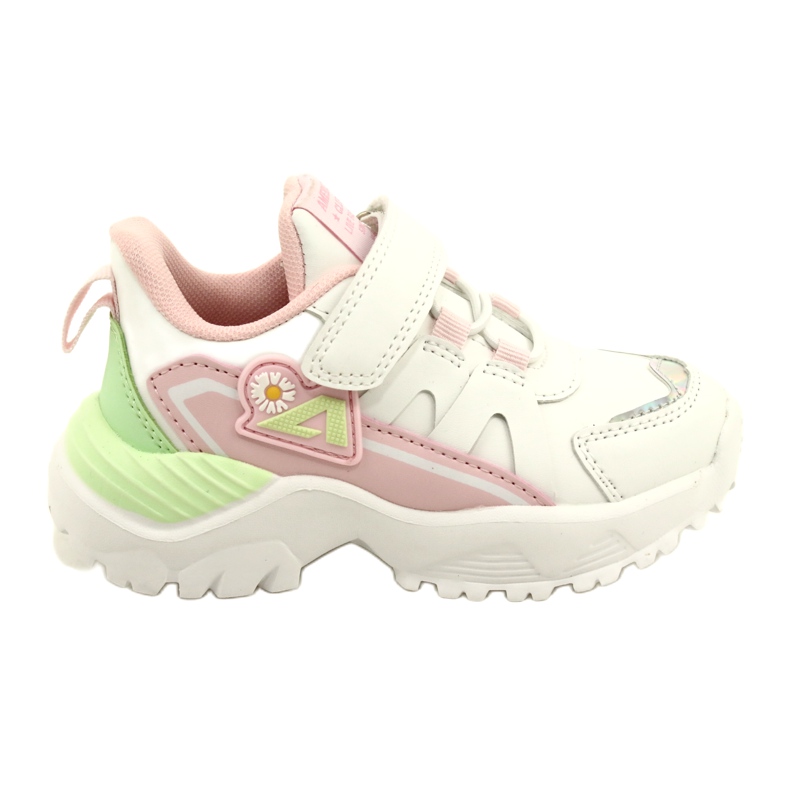 American Club Velcro hologrammilla AA25/22 Valkoinen