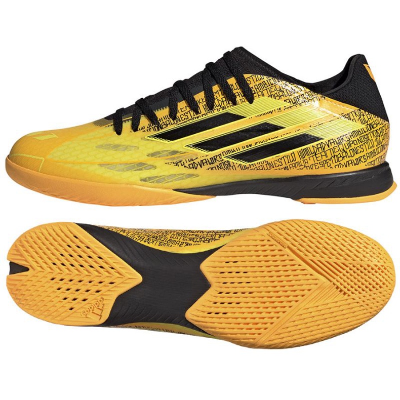 Adidas X Speedflow Messi.3 M GW7421 -kengissä keltainen keltaiset