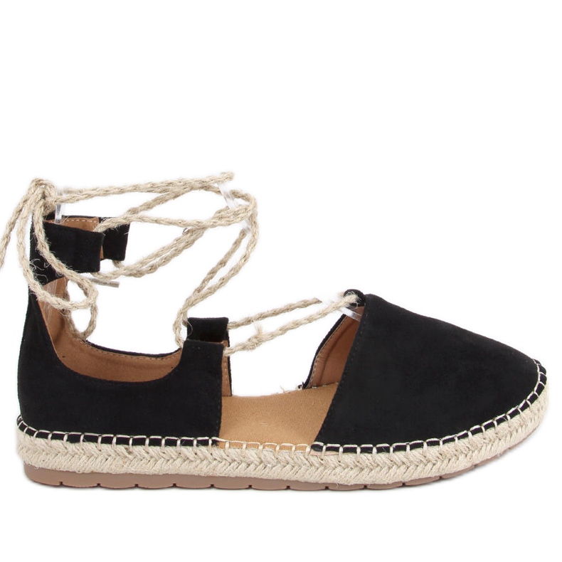 Arely Black naisten espadrillit musta