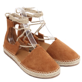 Arely Camel naisten espadrillit ruskea