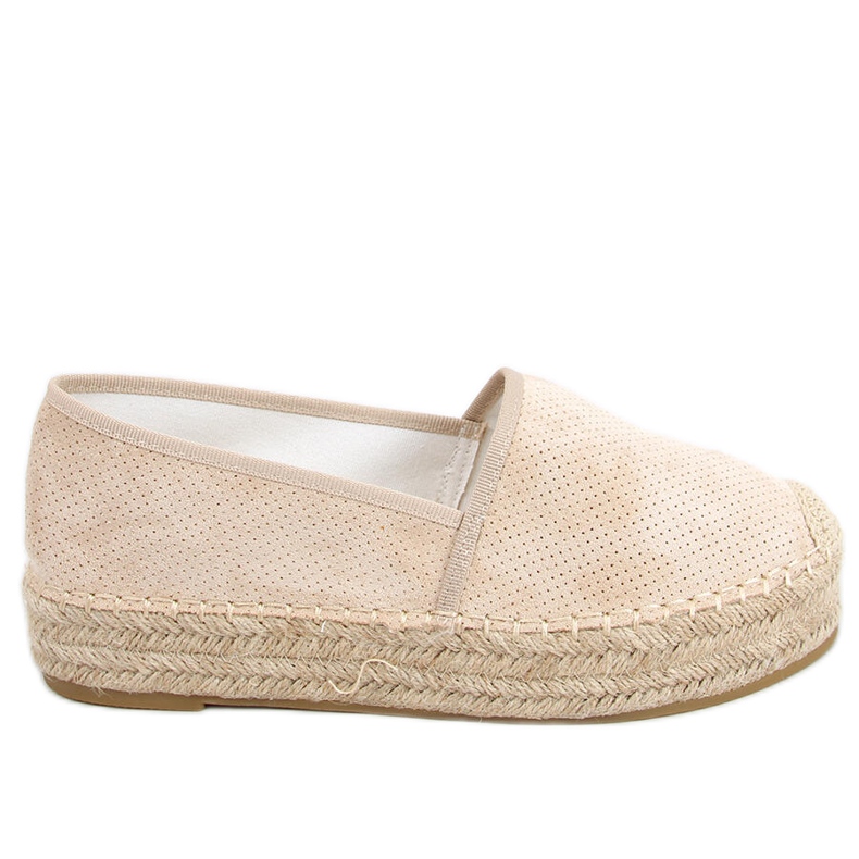 Zeca Beige naisten espadrillit