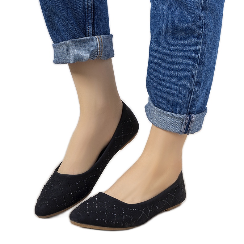 Kailan naisten mustat balerinat