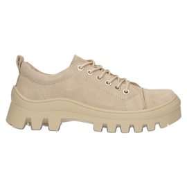 Mokkanahkaiset tennarit Filippo DP3522 / 22 BE Beige