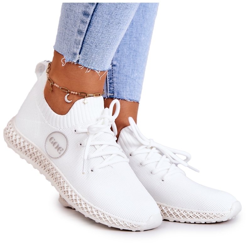 Naisten urheilukengät GOE JJ2N4151 Valkoinen