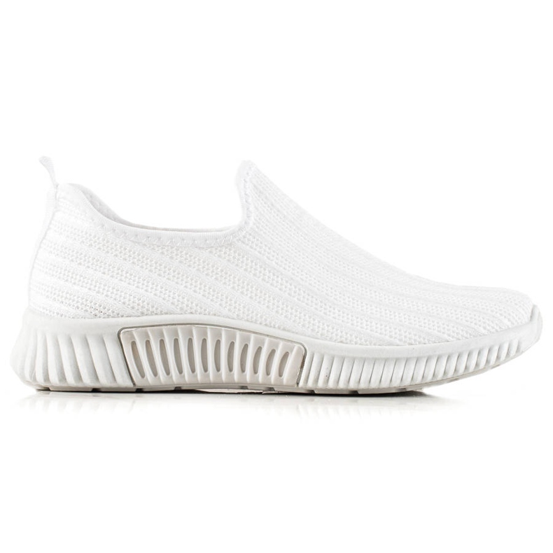 TRENDI Mukavat Slip-On lenkkarit valkoinen