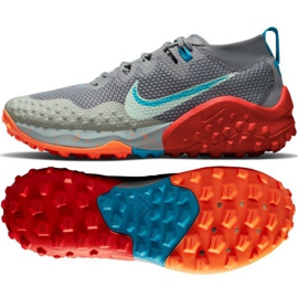 Nike Wildhorse 7 M CZ1856 003 juoksukenkä ['monivärinen'] harmaa