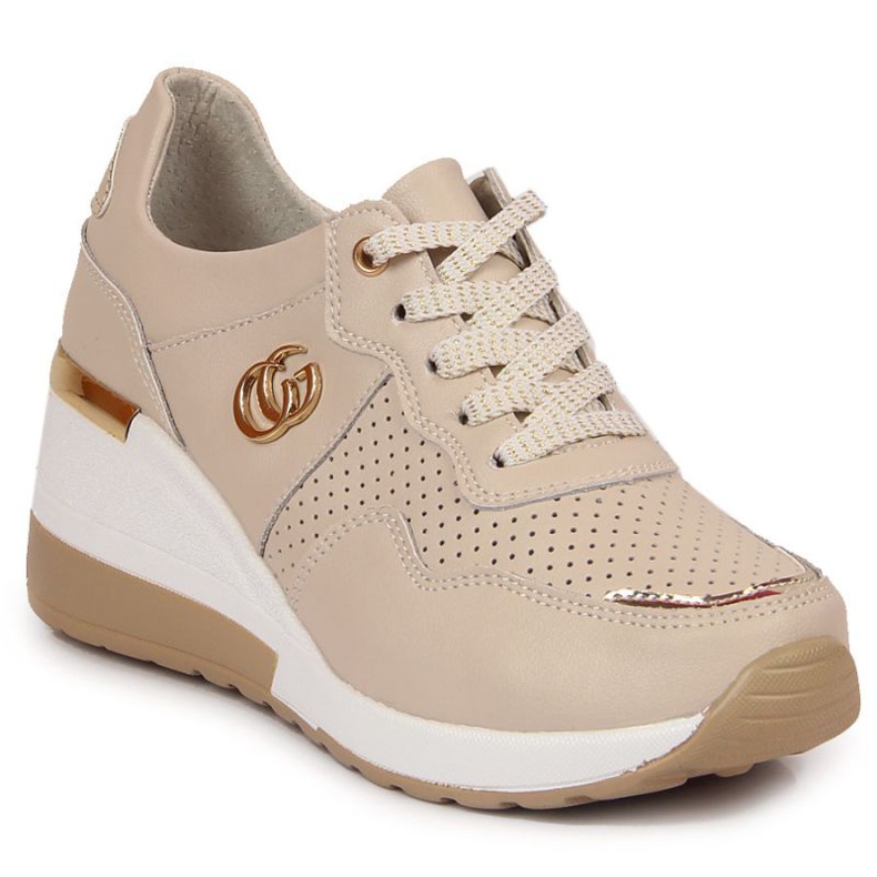 Nahkaiset lenkkarit S.Barski W OLI149 beige