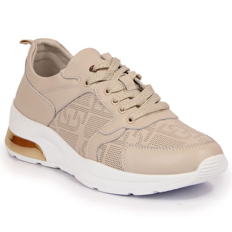 Nahkaiset lenkkarit S.Barski W OLI150 beige