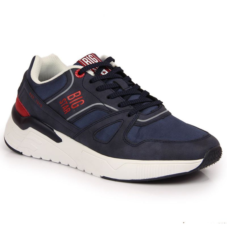 Vapaa-ajan urheilukengät Big Star M JJ174277 laivastonsininen