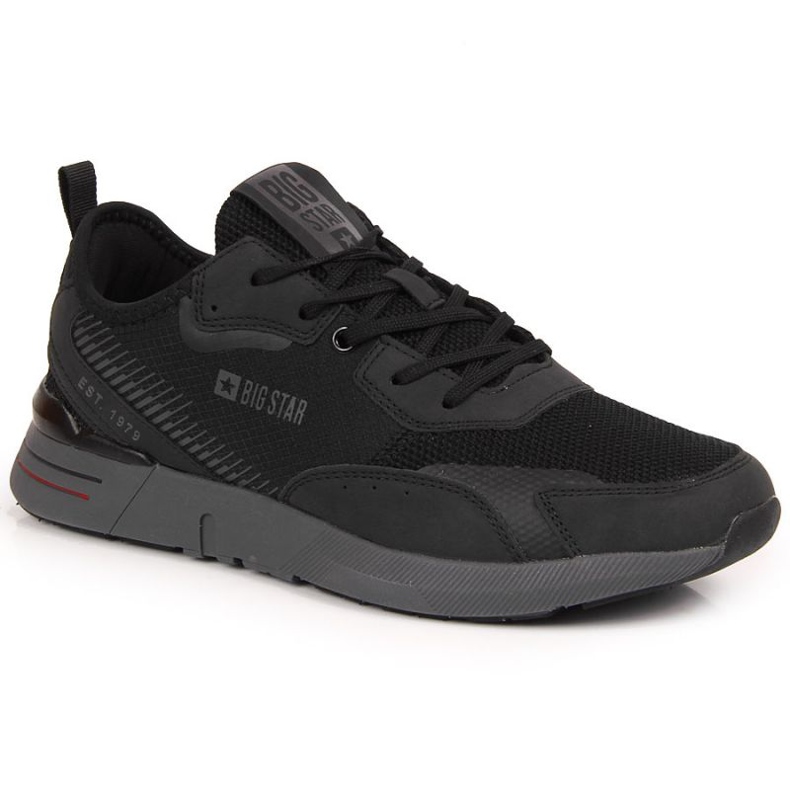 Mustat vapaa-ajan urheilukengät Big Star M JJ174292