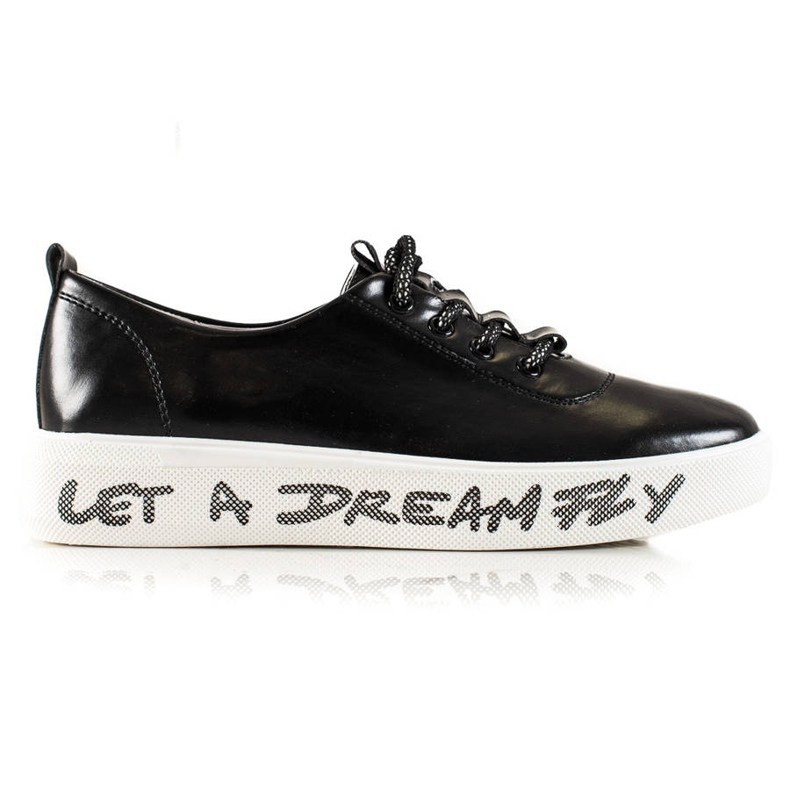 Goodin Tennarit Eco Leather Fashionilla musta