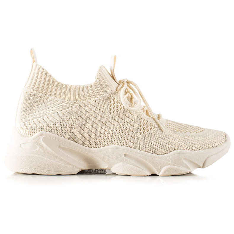 TRENDI Tekstiiliset urheilukengät beige