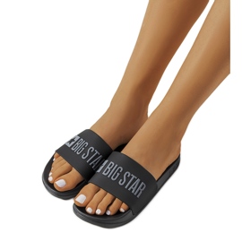 Mustat naisten tossut Big Star FF274A200 906