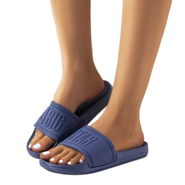 Naisten laivastonsiniset Big Star DD274A269 tossut sininen