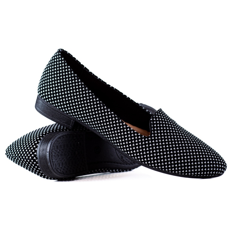 TRENDI Balerina 3197-2b / w musta