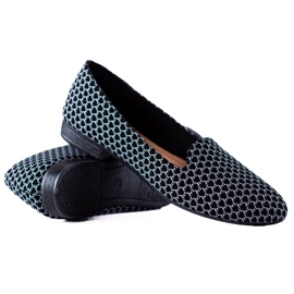 TRENDI Classic Lords with Pattern musta