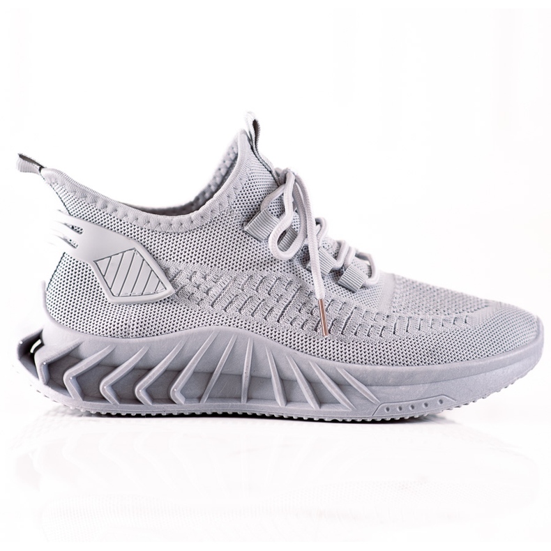 TRENDI Harmaat tekstiilikengät