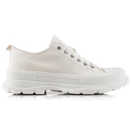 TRENDI Valkoiset lenkkarit valkoinen