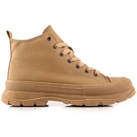 Forever Folie Kamelilenkkarit alustalla ruskea