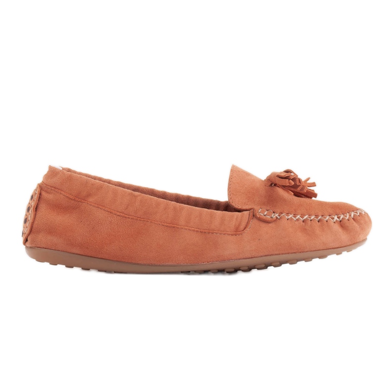 Marco Shoes Joustavat loaferit kuminauhalla oranssi