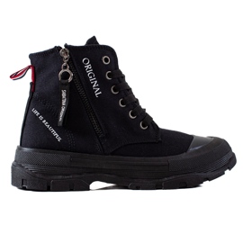 Sabatina Vetoketjulliset lenkkarit musta