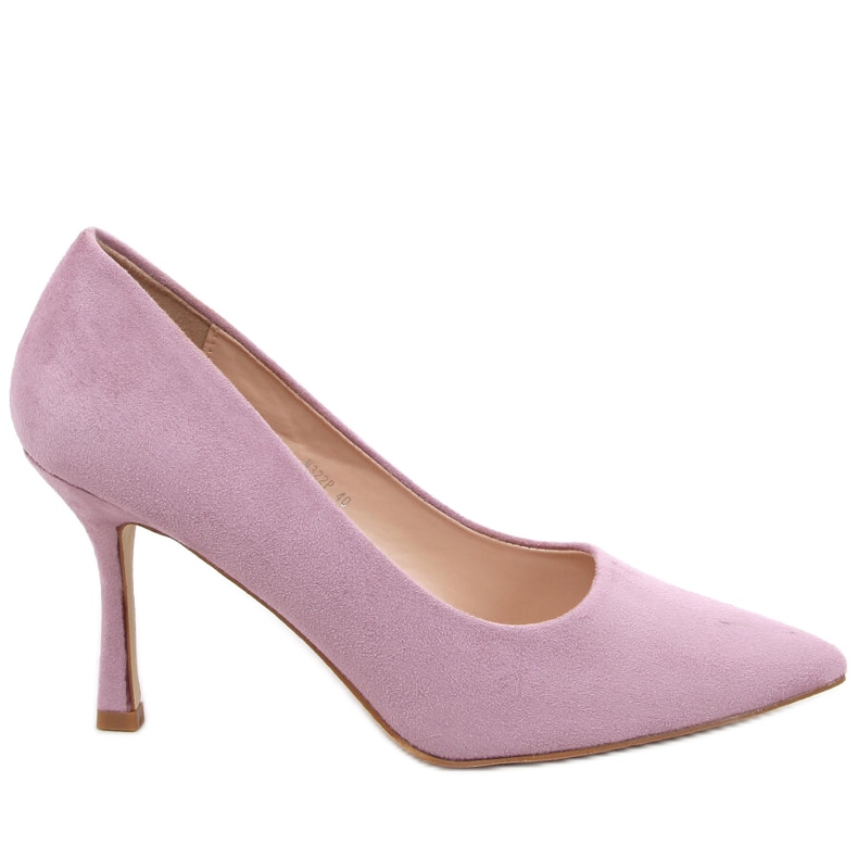Naisten mokkanahka Giorgia Purple korkokengät violetti