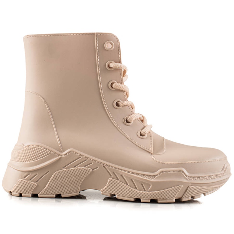 TRENDI Beiget pitsiset Wellies