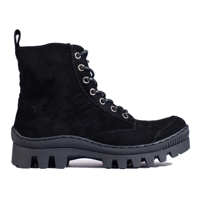 S. BARSKI S.BARSKI:n nauhakengät musta