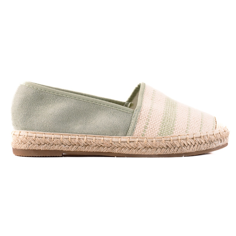 Anesia Paris Rento Espadrillot beige vihreä