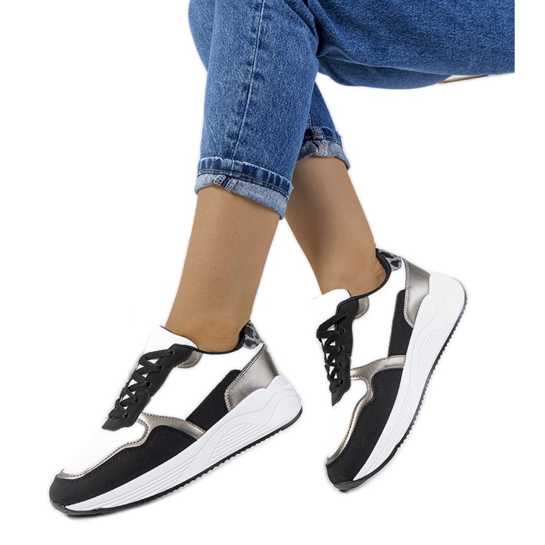 Mustat Mazzanta lenkkarit valkoinen