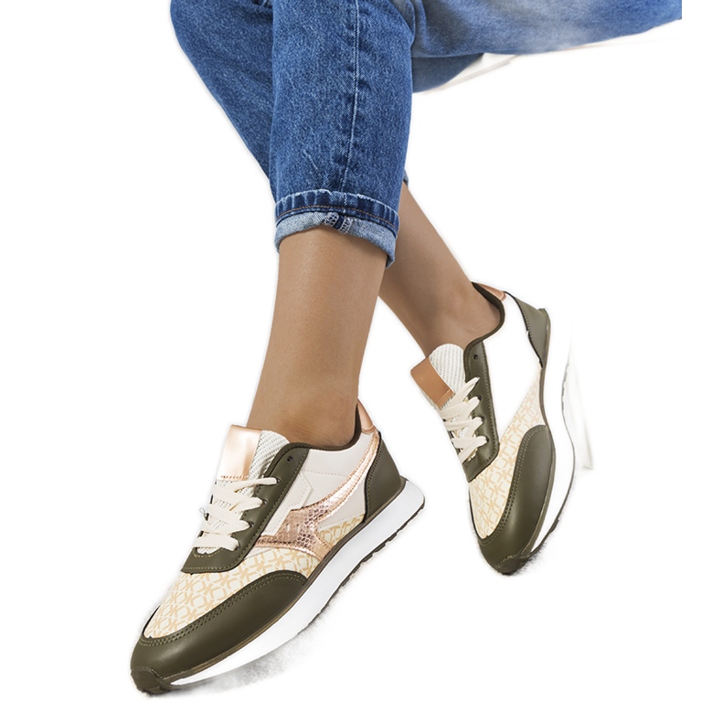 Naisten vihreät Chiara-lenkkarit