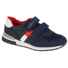 Tommy Hilfiger matala tarralenkkari Jr T1B4-30481-0732800 tummansininen